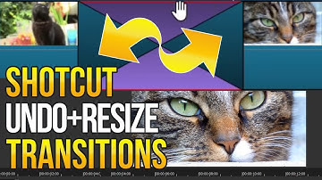 Shotcut: How To Undo or Resize Transitions
