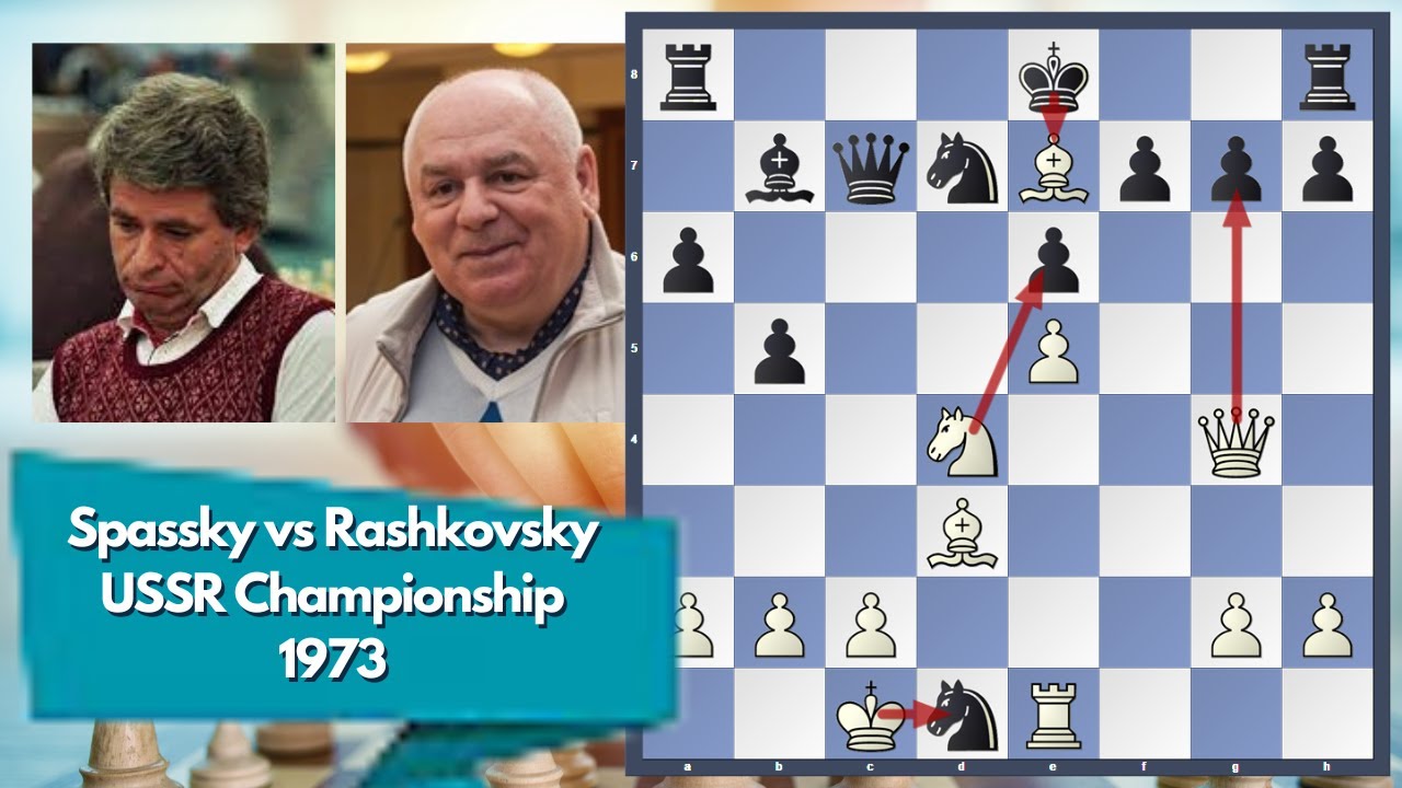 Very Strange || Spassky vs Rashkovsky || USSR Championship 1973