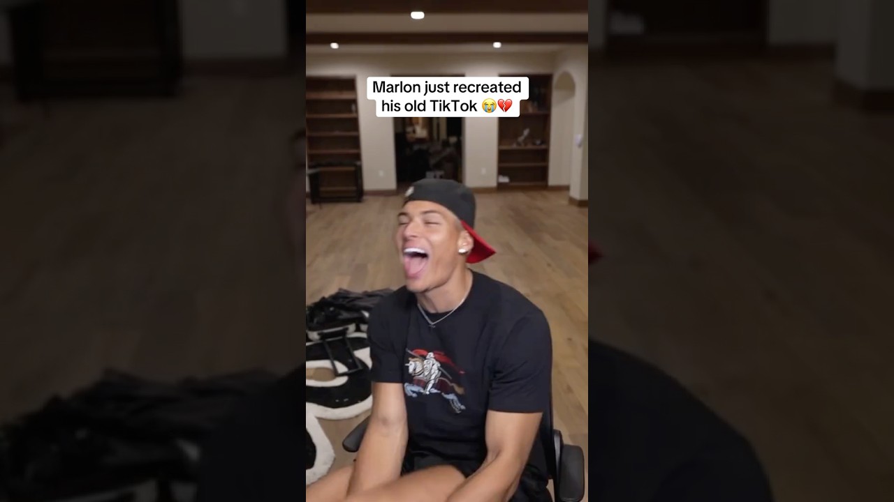 Marlon just recreated his old TikTok 😭💔 