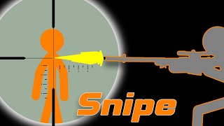 Perfect Sniping Animation in Pivot Animator! π₯ (Smooth & Realistic) π―