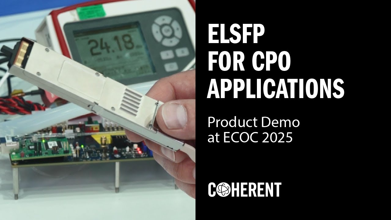Elsfp Module Construction Exploded View Coherent | ELSFP Demonstration at ECOC 2025 - YouTube