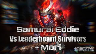 Samurai Eddie Oni Vs Leaderboard Survivors & Mori | Dead by Daylight Mobile