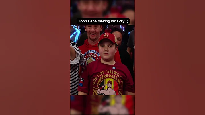 Evil john cena making kids cry :(