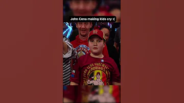 Evil John Cena Making Kids Cry 