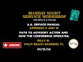37. Billy N. Service Manual Appendix U & W - A.A. Service Workshop - 01/12/26