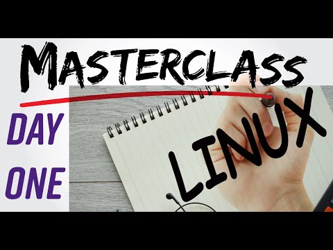 Linux/Unix MasterClass Day 1: Introduction to Ubuntu