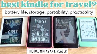WHICH KINDLE/KOBO IS BEST FOR TRAVEL? BATTERY LIFE, STORAGE FULL REVIEW #kindle #ereader #travel screenshot 4