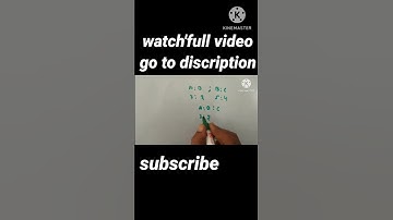 2A = 3B and 4B= 5C find A : C