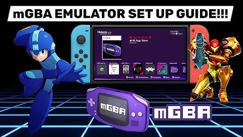 mGBA Emulator Set Up Guide on the Nintendo Switch!!!