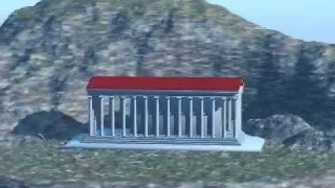 Ionic Temple (2006, Vue 5 Infinite & AfterEffects 7)