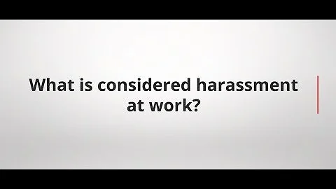 What is Considered Harassment at Work? | Barnes Law Firm