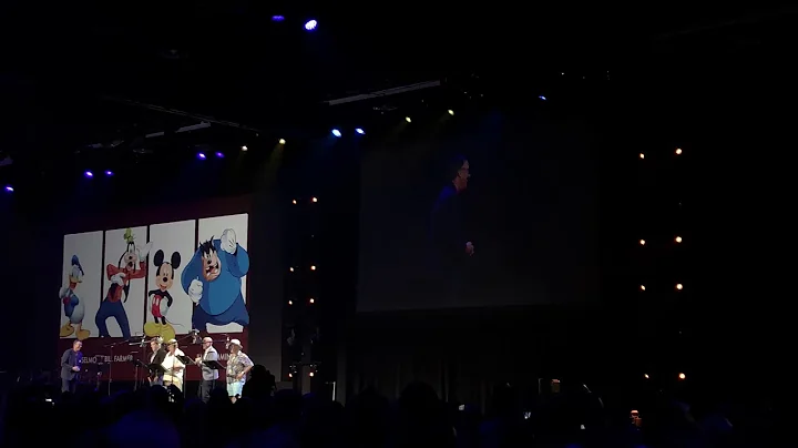 Disney Character Voices special performance at D23...
