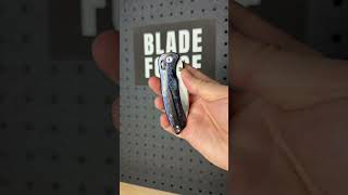 Miguron Norsa - 3.07" Elmax Satin Blade, Lightning Anodised Titanium Handle
