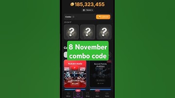 Hashcats Daily Combo stake code 2m 8 November  Combo Today Card #Hashcat  #code #airdrop #combo