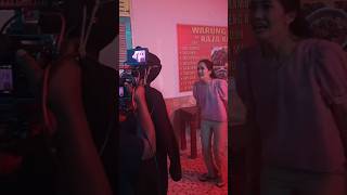 Syuting film horor teror jubah hitam Syuting film horor teror jubah hitam