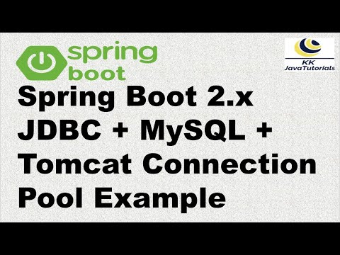 Spring Boot 2.x JDBC + MySQL + Tomcat Connection Pool Example  | Tomcat Pool in Spring Boot 2.x ?