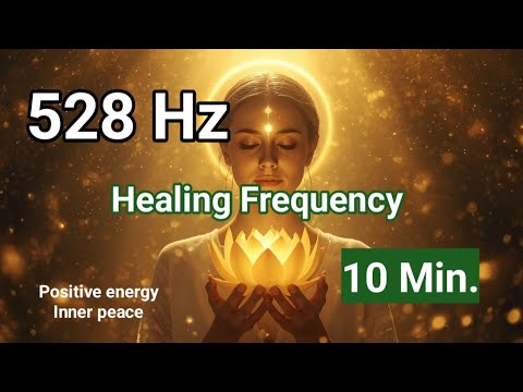 528 Hz 🎧Miracle Frequency | Positive Energy Healing Music | Deep ...