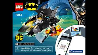 Lego 76158 Batboat The Penguin Pursuit Building Instructions Super Heroes Dc 2020