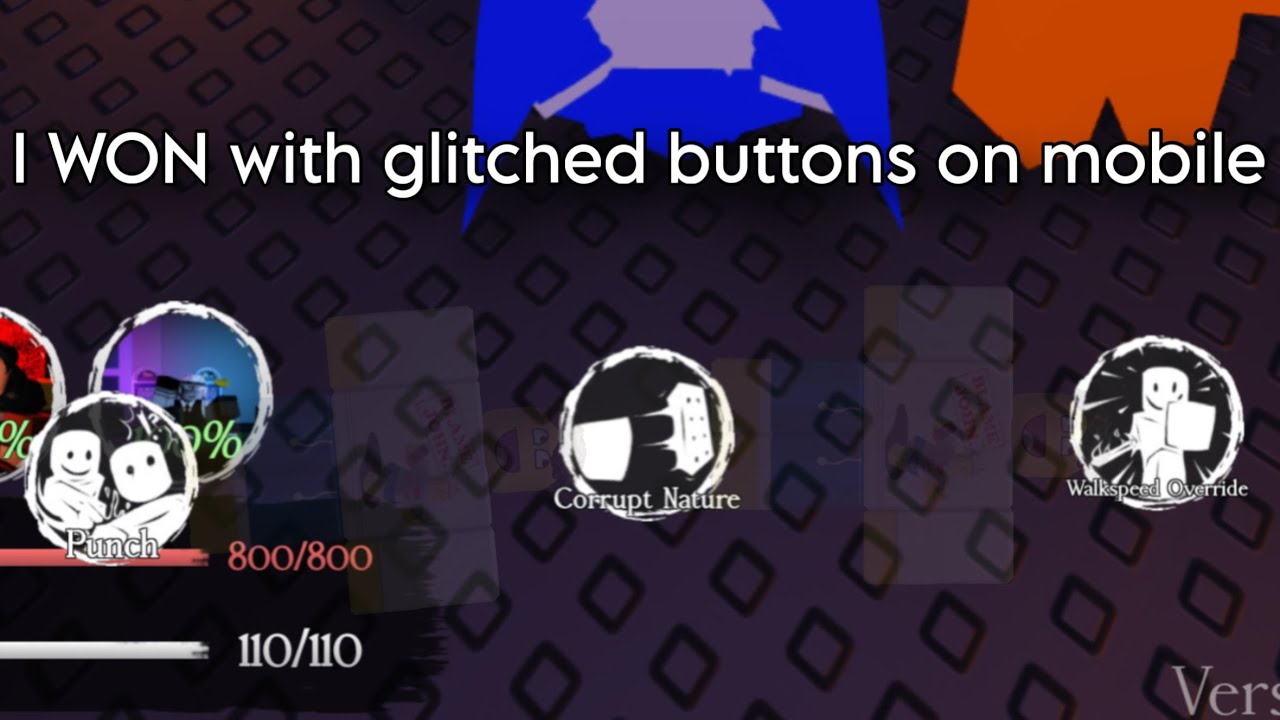 I WON with glitched buttons on mobile - YouTube