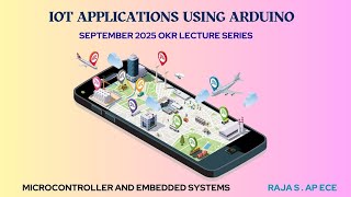 IOT Applications using Arduino and  pi  |  Microcontroller and Embedded Systems | SNS Institutions