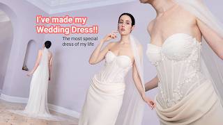I've made my wedding dress! Possibly the most special dress of my life!!