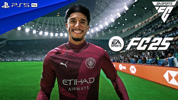 FC 25 - Spurs vs. Man City - Premier League 24/25 Full Match | PS5 Pro [4K60]