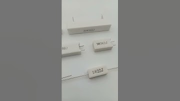 WEET SQP Cement Resistor Ceramic Resisotrs Non Flammable Wire Wound Audio Grade Resistor 5W 10W 20W
