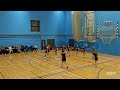 Aspire Inter Region Tournament Wales U14 girls v North West 2022 04 28