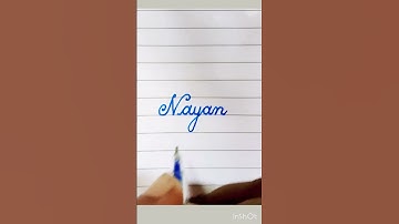 Writing name #Nayan #Youtube#Shorts