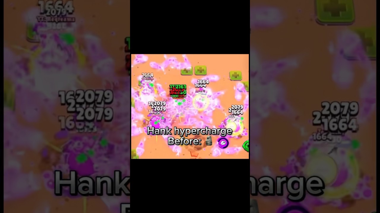 Hank hypercharge now VS before💀 