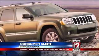 Career Overview Chrysler recalls 350k vehicles