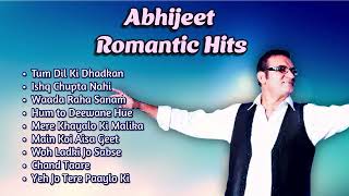 Relive 90s Bollywood Magic | Abhijeet Bhattacharya Evergreen Romantic Songs | Pure Nostalgic Hits