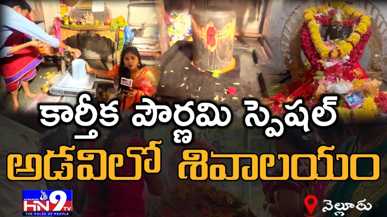 Nellore - Adavilo Sivalayam Temple |వైభవంగా కార్తీక పౌర్ణమి |