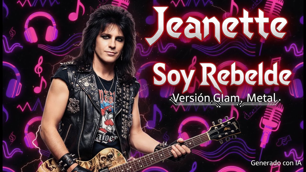 Jeanette - Soy rebelde (1970s Glam Metal IA Cover)