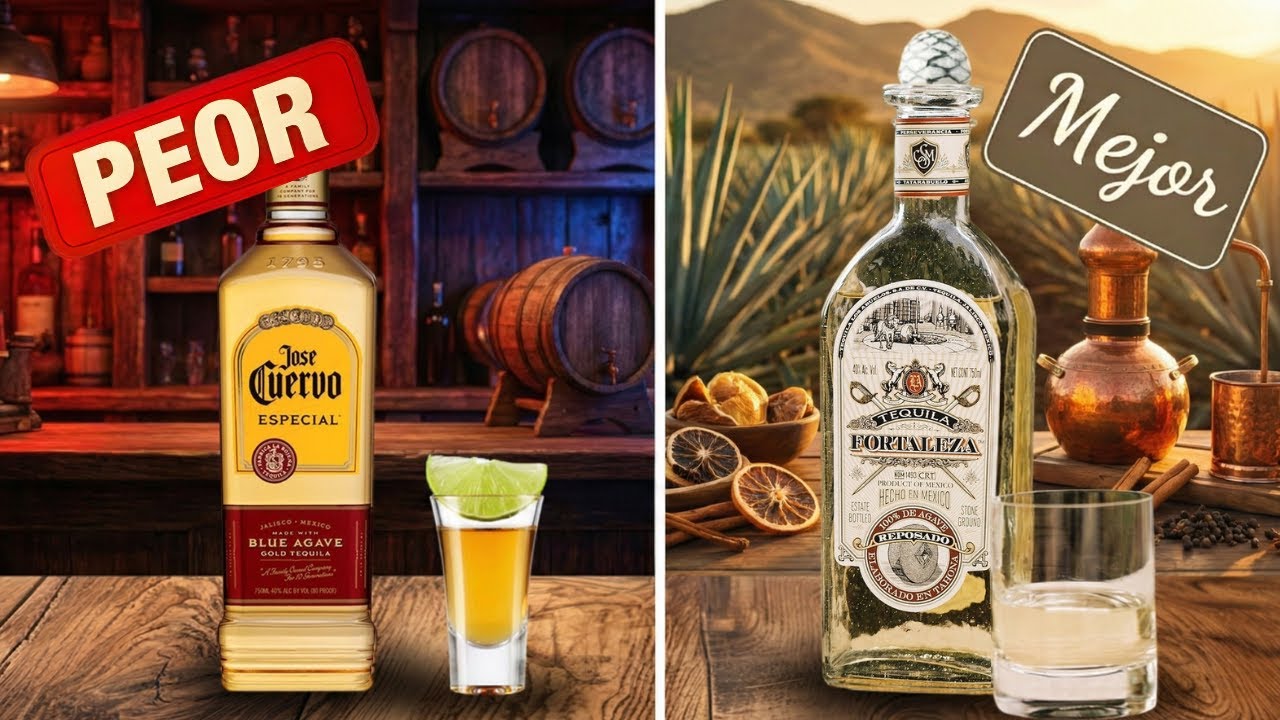 13 Tequilas más Populares del Mercado: del Peor al Mejor (Ranking Honesto)