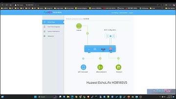 How to configure PPPoE on Huawei EchoLife 8145V5
