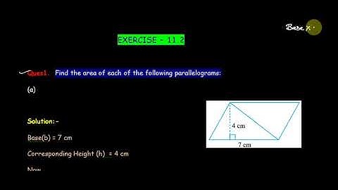 NCERT, MATHS, Class-7, Ch-11 ( Perimeter and area), Exercise- 11.2