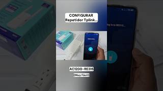 Cómo CONFIGURAR Repetidor WiFi Tplink AC1200-RE315/2da PARTE.