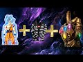 Who is strongest  goku  drip  thanos glove vs all