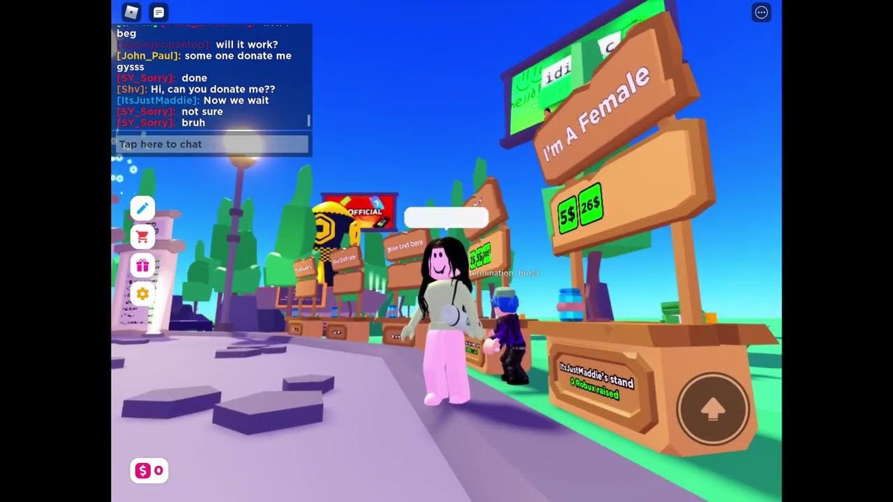 Testing a roblox robux glitch - YouTube