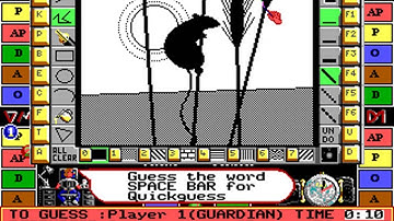 Pictionary: The Game of Quick Draw (Oxford Mobius) (MS-DOS) [1989] [PC Longplay]