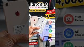 🌸 iPhone 8 Rose Gold & White Colour Available 🌸📱 64GB Storage✨ Fresh Condition Device💰