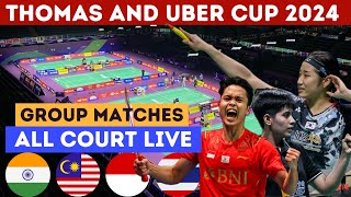 BANK OF NINGBO Badminton Asia Championships 2024 | Court 2 Live | Indonesia match