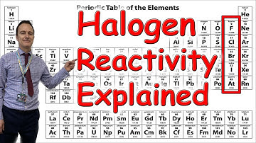 Explaining the Halogen Reactivity Trend and other properties of group 7 elements.