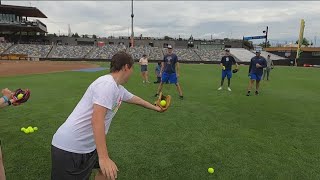 St. Paul Saints play ball with dozens of people with disabilities screenshot 5