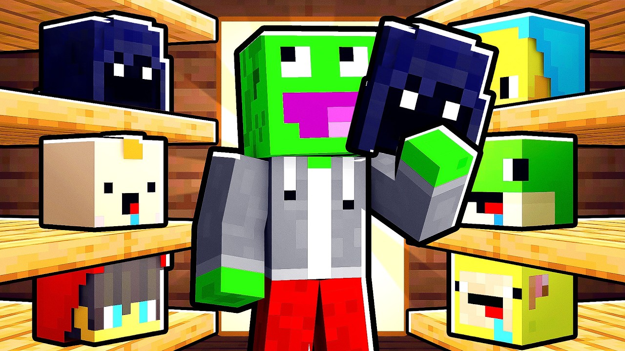 PRZEBIERAM SIĘ w MOICH PRZYJACIÓŁ żeby ICH PRANKOWAĆ w Minecraft!