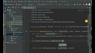 Mi primer ListView en Android Studio con Kotlin !!😀