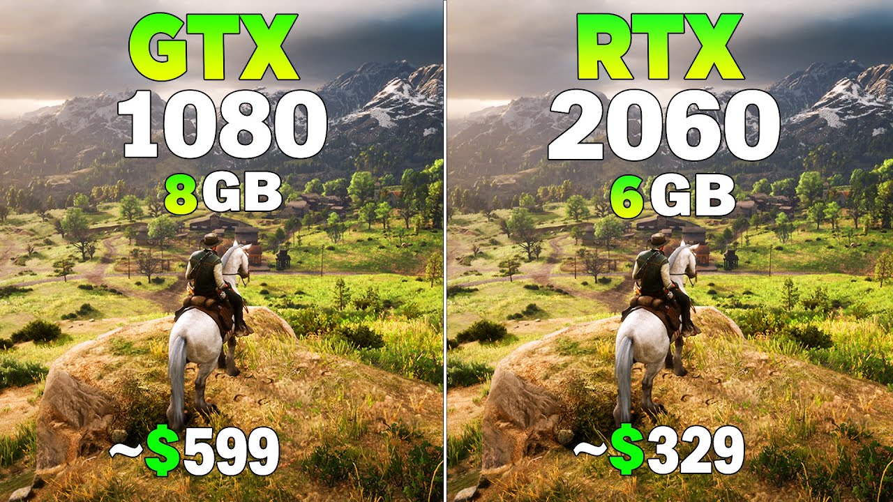 GTX 1080 vs RTX 2060 - Test in 8 Games