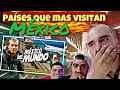 🇲🇽Países que más visitan méxico❤️!INCREÍBLE!✈️