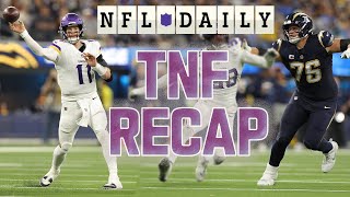 Celebrity BOLT UP, Vikings Down? | Justin Herbert Shines in Primetime AGAIN | NFL Daily Wealth